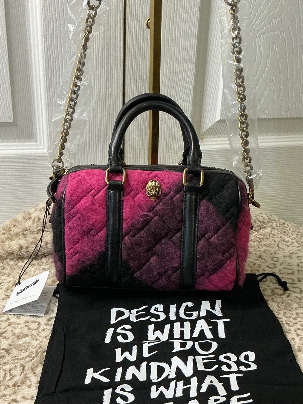 Kurt Geiger London Women's Kensington Boston Bag Absolutely Stunning 🤩